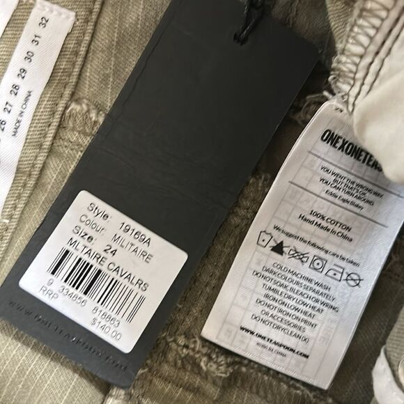 One Teaspoon Green Relaxed Pants(Size 24) - Picture 8 of 10